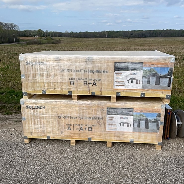 new 42x30 triple garage