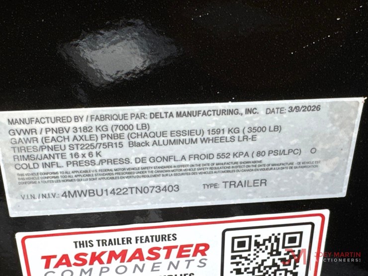 unused-2026-delta-14-t/a-utility-trailer-image-18