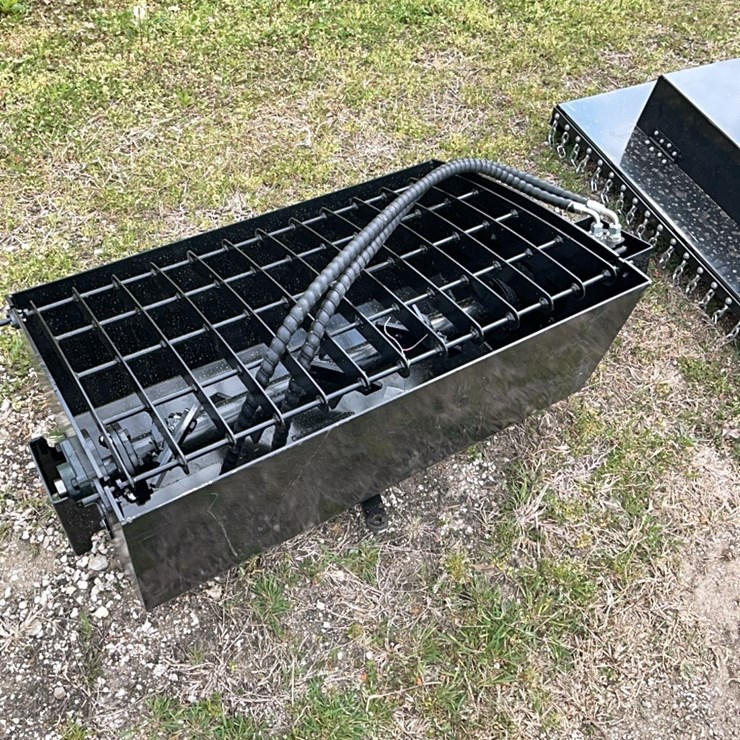 mini skid steer hopper