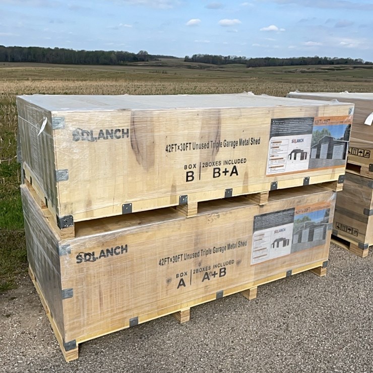 new 42x30 triple garage