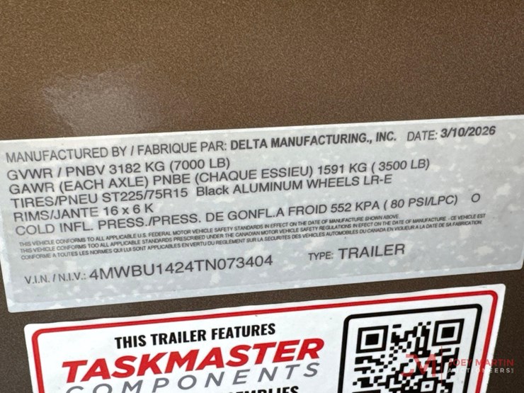 unused-2026-delta-14-t/a-utility-trailer-image-17