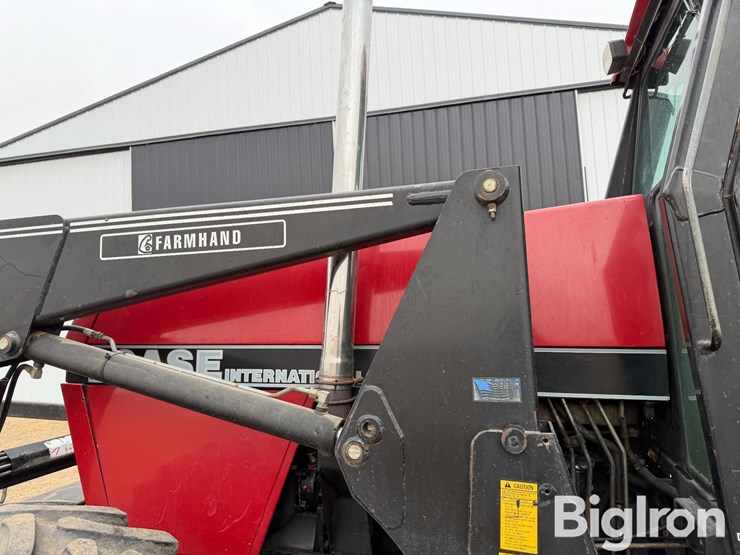 1986-case-2294-mfwd-tractor-w/farmhand-xl1140-grapple-loader-image-19