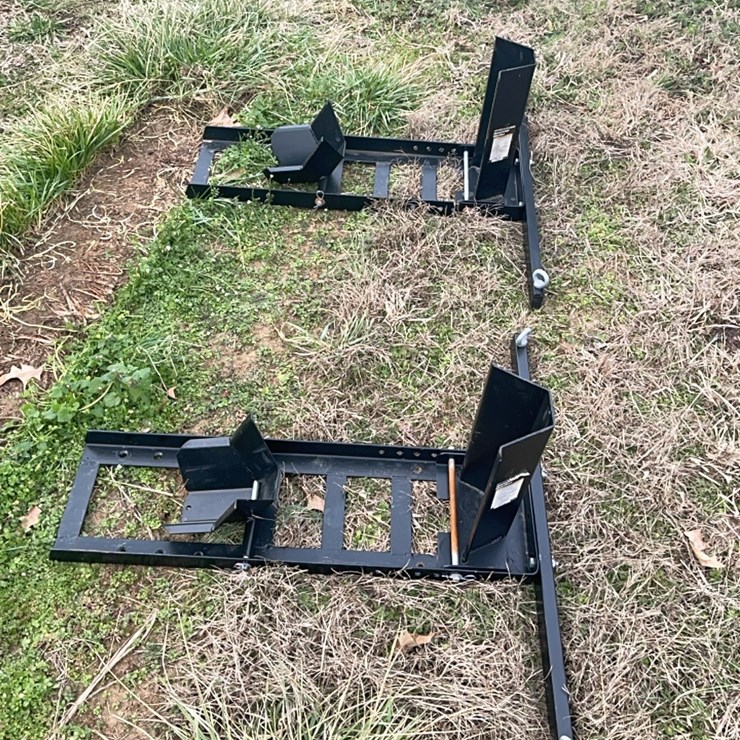 pair of pittsburg motorcycle stand chocks