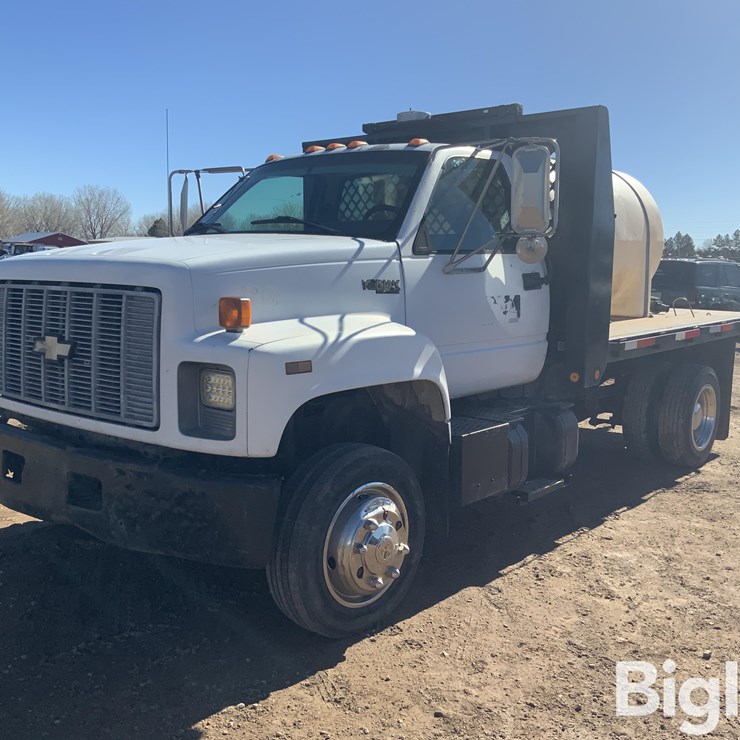 1996 Chevrolet C6000 Kodiak S/A Flatbed Truck