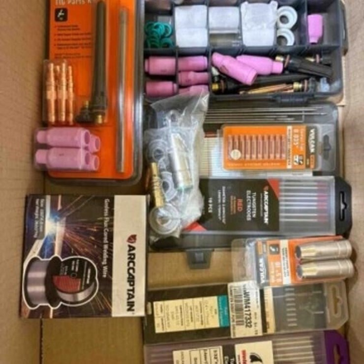 ASSORT. OF TIG WELDING MATERIAL