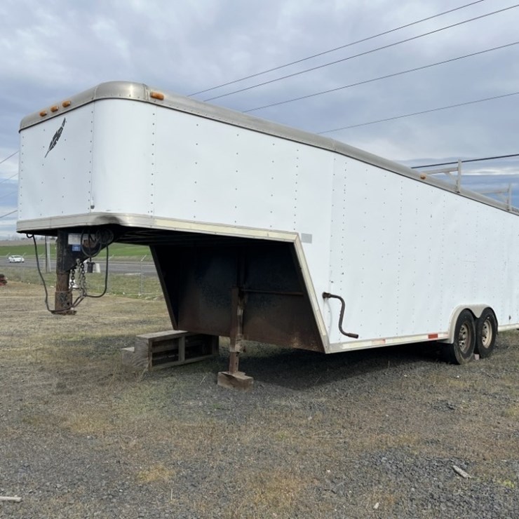 1996 Featherlite 20' T/A Gooseneck Cargo Trailer