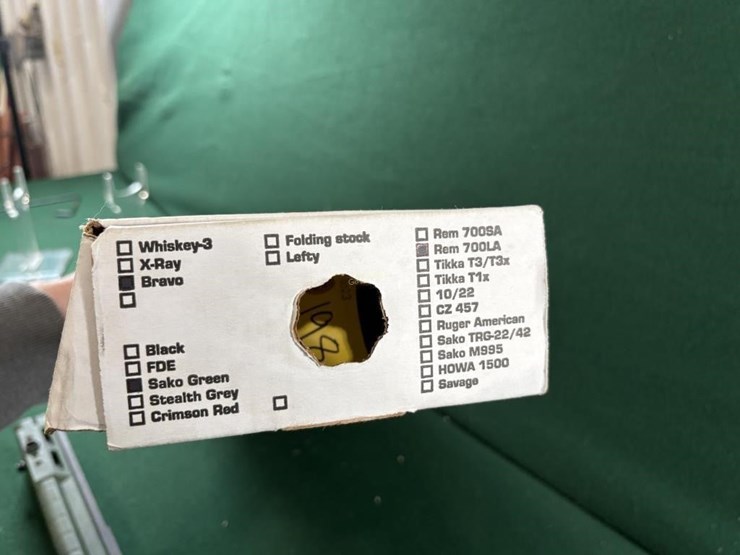 krg-sako-green-bravo-rem-700la-stock-image-13