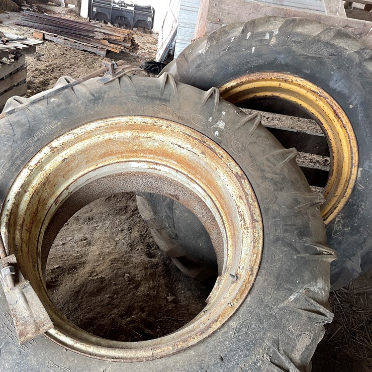 #2384 • Clamp On Tractor Duals