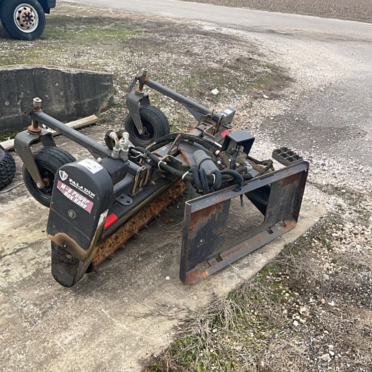 Paladin M-6 power box rake