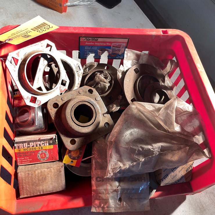 #2533 • Bearings, Races, and Flanges