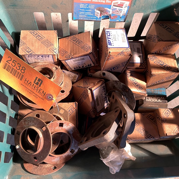 #2538 • Bearings and Flanges