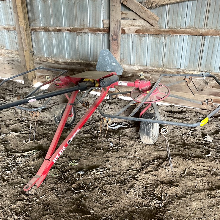 #2389 • Bush Hog (2) Basket Hay Tedder