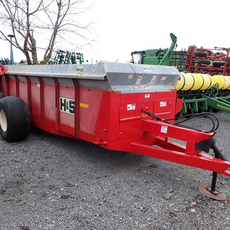 H&S MSW430 MANURE SPREADER 5663