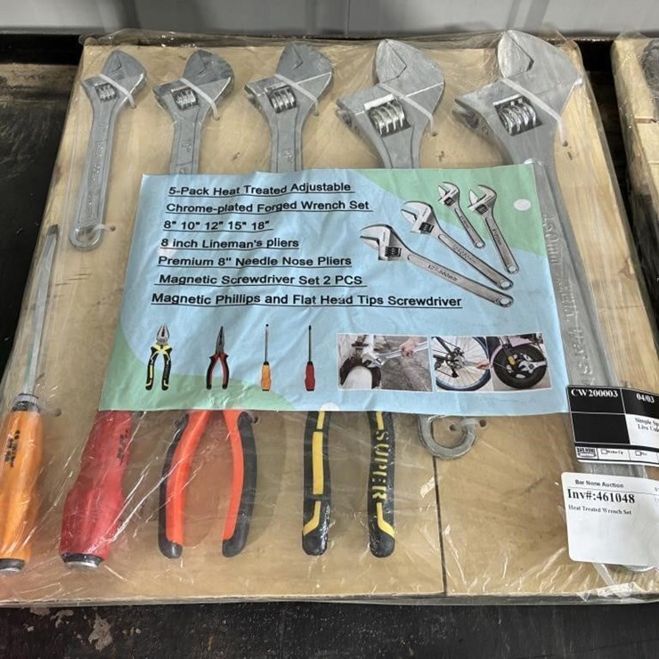 Heat Treated Wrench Set
