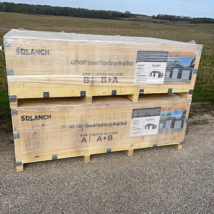 new 42x30 triple garage