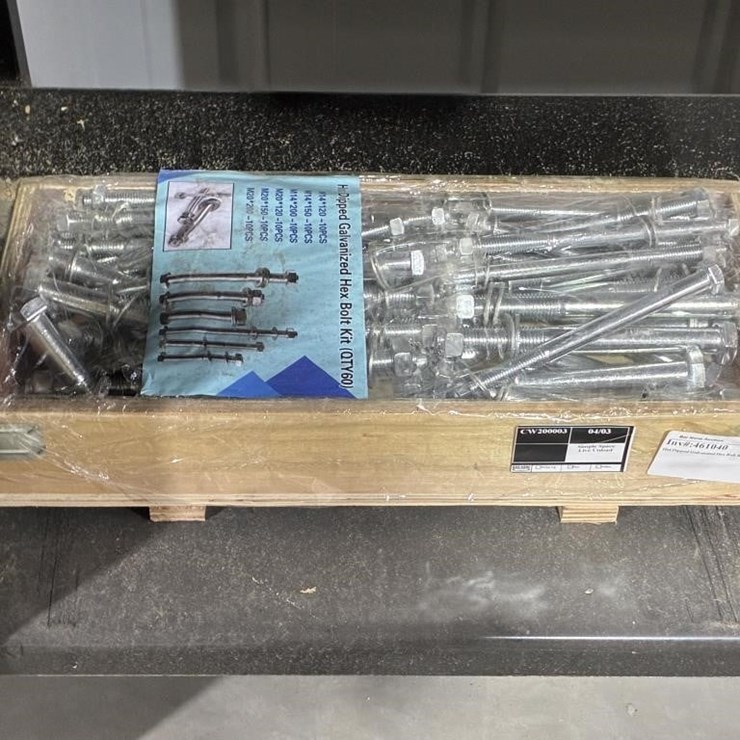 Hot Dipped Galvanized Hex Bolt Kit