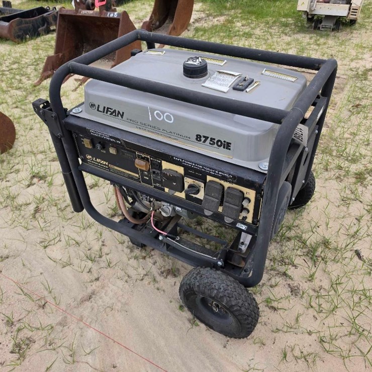 100 - LIFAN 8750IE GENERATOR
