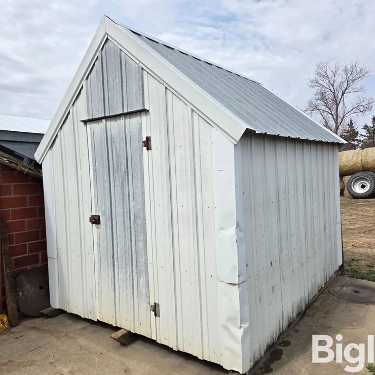 Homemade Feed Shed