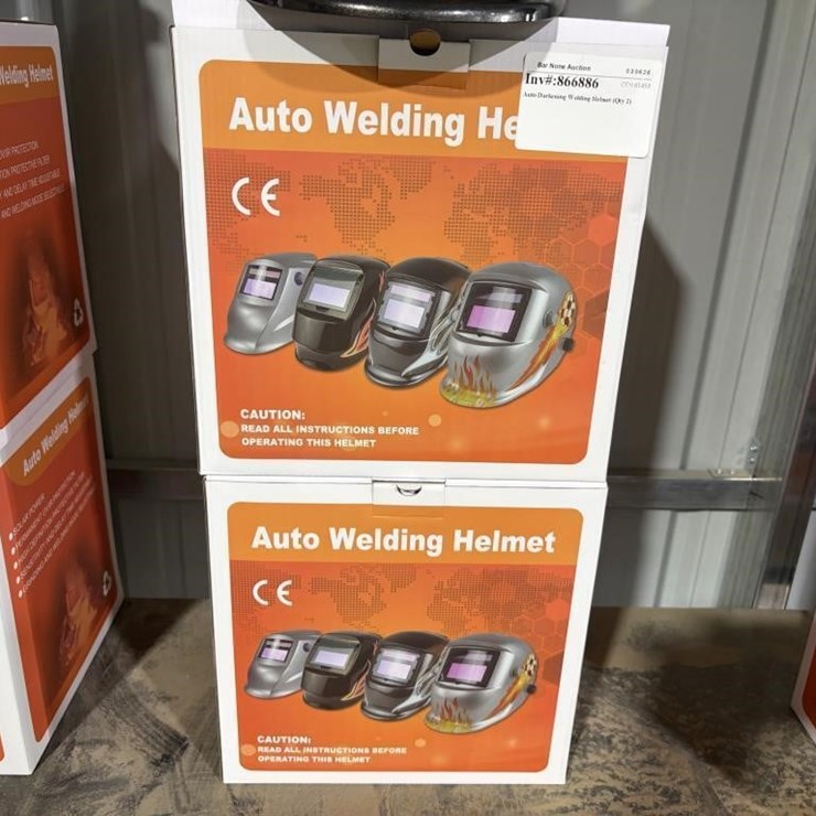 Auto Darkening Welding Helmet (Qty 2)