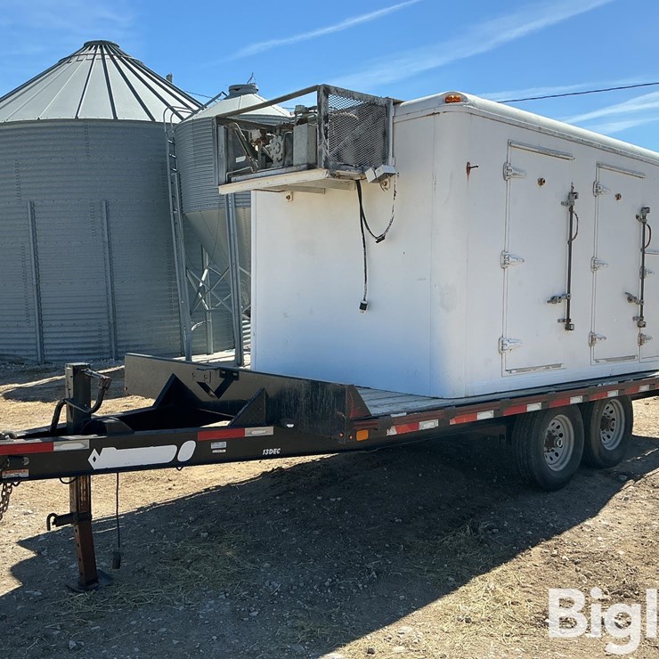 2013 Rdcl Flatbed T/A Trailer W/Cooler