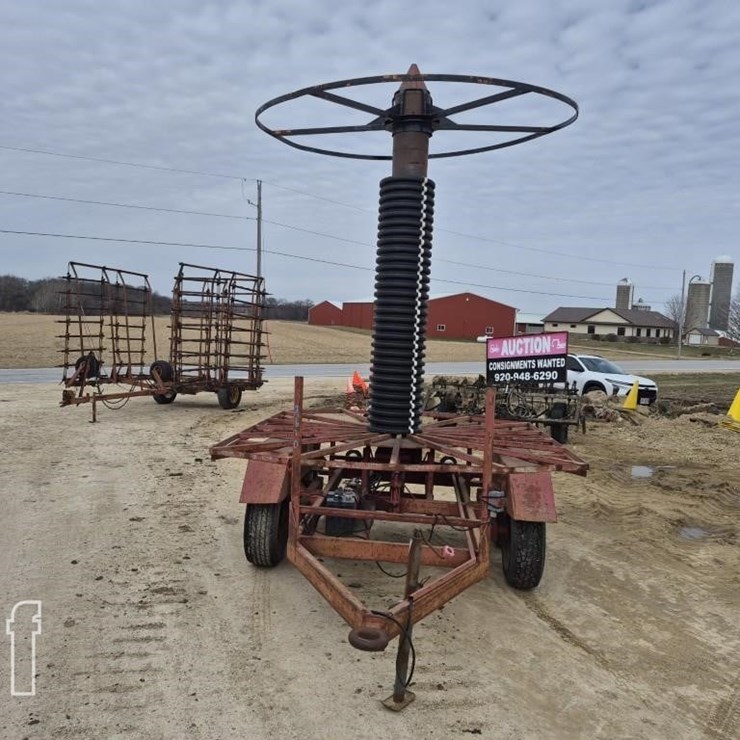 AGRICULTURAL TILE STRINGER TRAILER