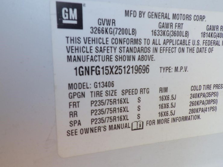 2005-chevrolet-express-1500-image-15