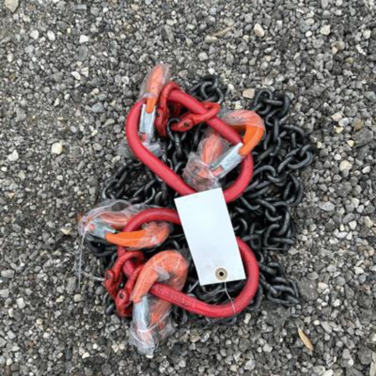 #48 • (2) 5/16" 7' G80 Double Chain Sling