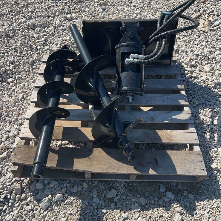 SDLANCH Mini Skid Steer Hydraulic Auger