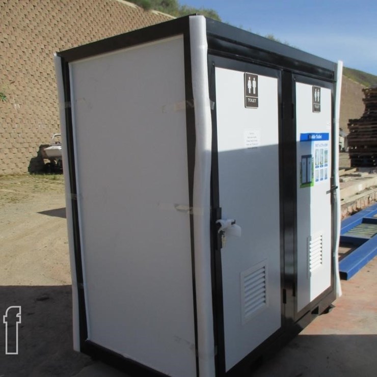 47" X 86" X 85" DOUBLE STALL BATHROOM