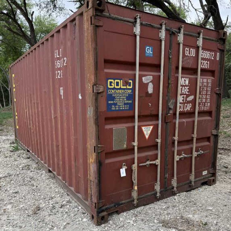 #109 • 20' Conex/ Container - Red - USED