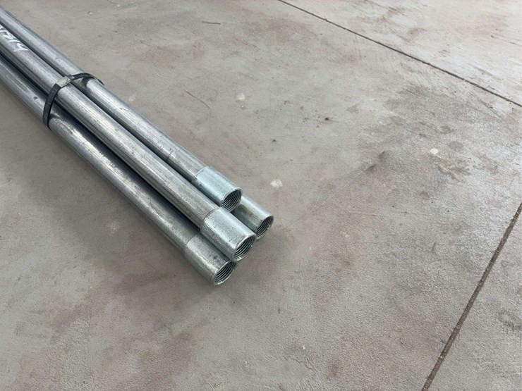 five-1"-x-10'-galvanized-steel-conduit-pipes-image-3