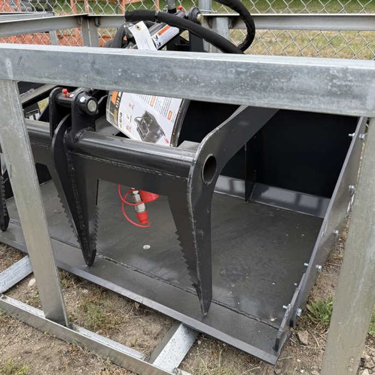 #41 • Mini Skid Steer Grapple Bucket