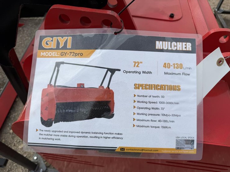 #147-•-skid-steer-mulcher-w/-72"-working-width-image-3