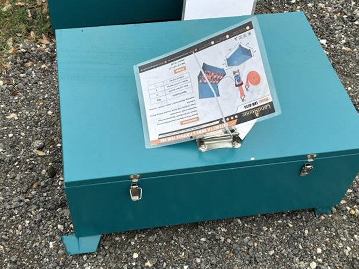 #126-•-ratchet-tie-down-&-flat-pack-tool-box-image-1