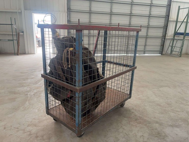 heavy-duty-metal-wire-storage-cage-on-casters-with-contents-image-3