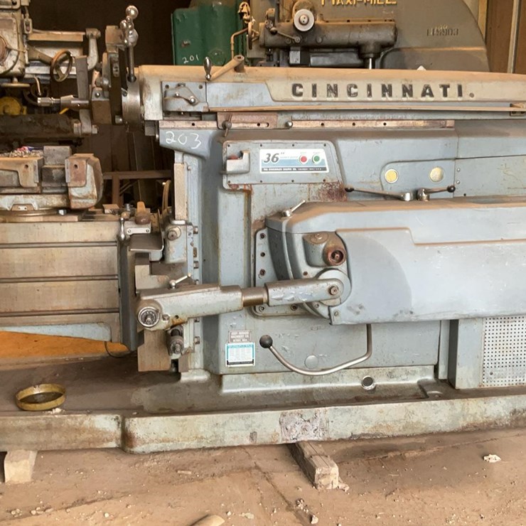 #203 • Cincinnati 36” Heavy Duty Shaper