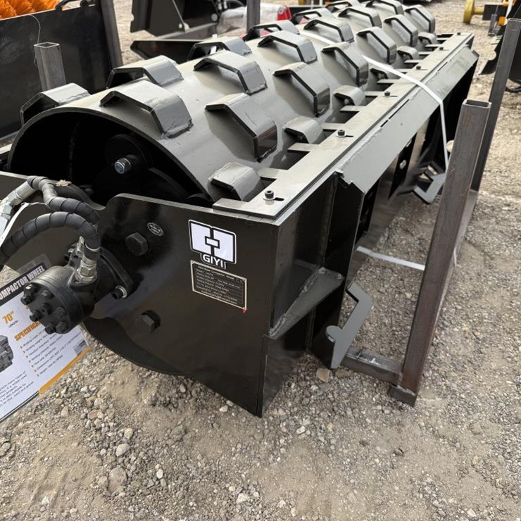#142 • Skid Steer 70" Compactor Wheel