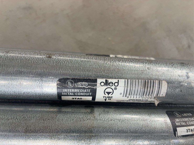 five-1"-x-10'-galvanized-steel-conduit-pipes-image-4