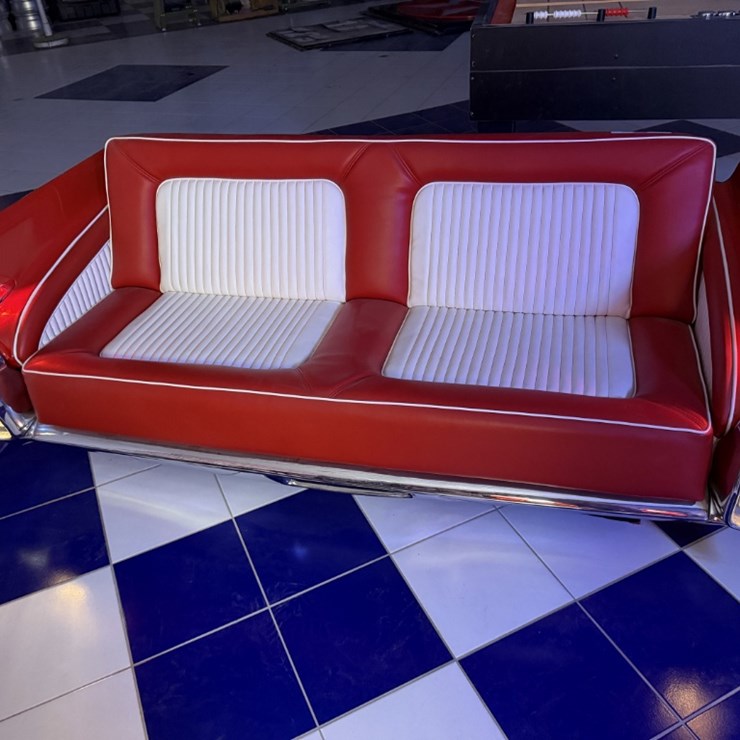 6 X 2.6 CUSTOM LIGHTED BACK SEAT CAR COUCH