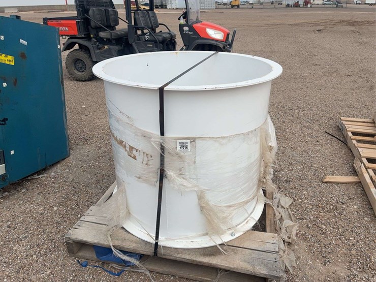 large-white-industrial-flanged-cylinder,-heavy-duty-plastic-image-3