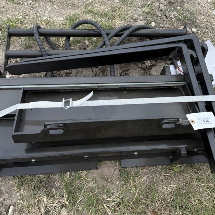 #196 • Mini Skid Steer Hydraulic Side Shift Forks