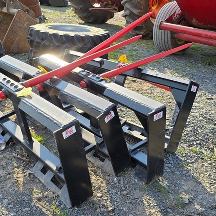New Kivel Single Skidloader Bale Spear