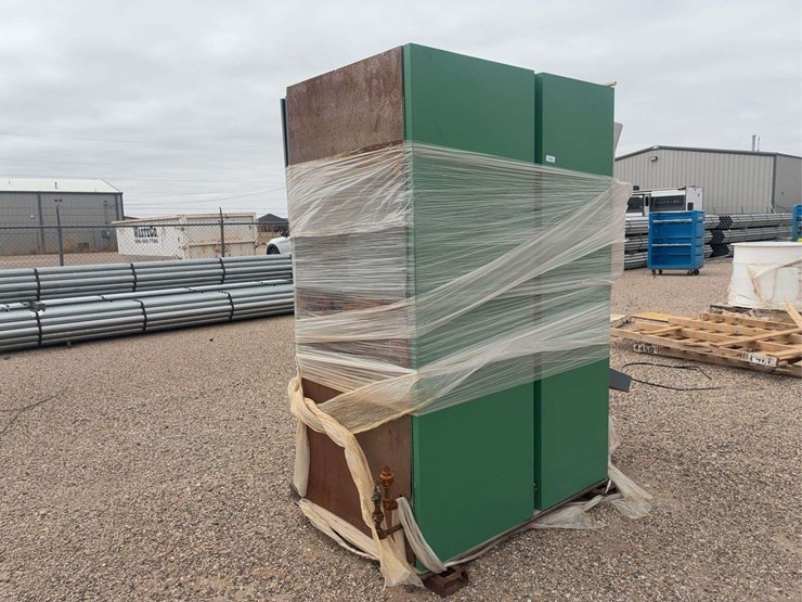 large-industrial-metal-cabinet-with-piping-and-protective-wrap-image-2