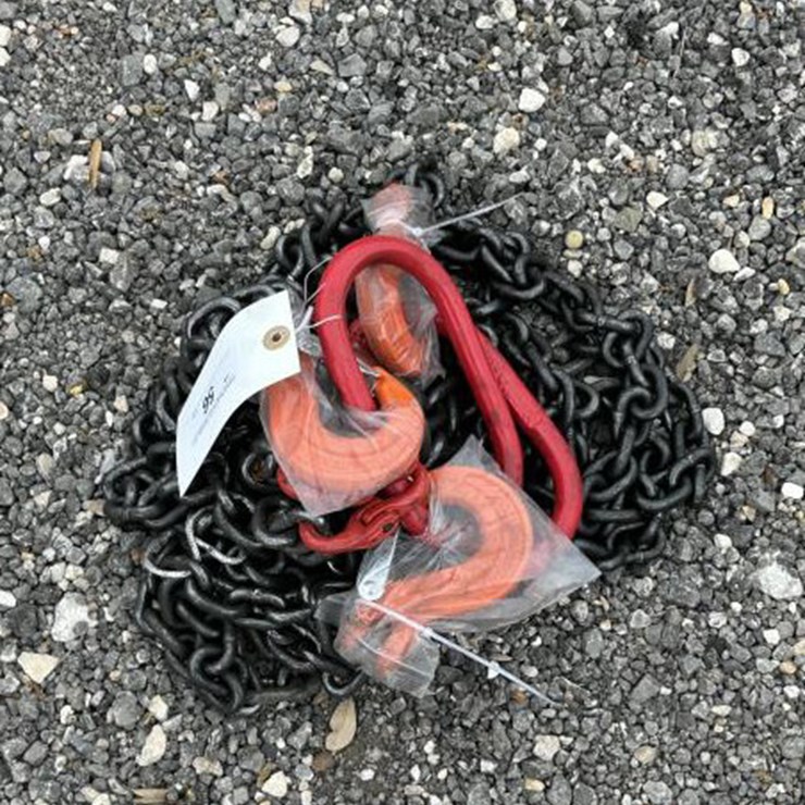 #56 • (2) 5/16" 7' G80 Double Chain Sling