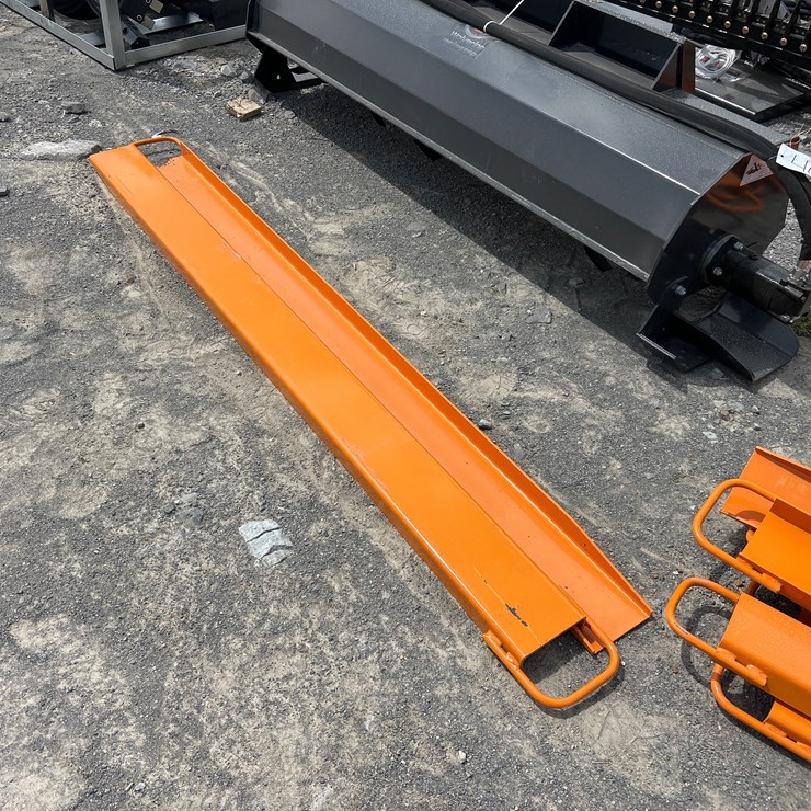 #13 • (1) PAIR OF PALLET FORK EXTENSIONS (start of row 2)