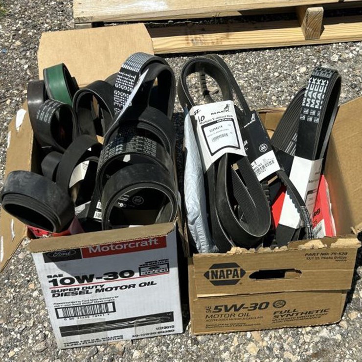#120 • (2) Boxes of Drive Belts - Multiple Sizes
