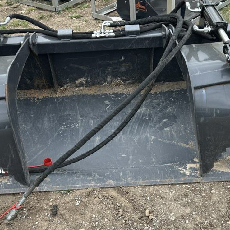 #108 • USED Skid Steer Grapple - Wolverine Brand
