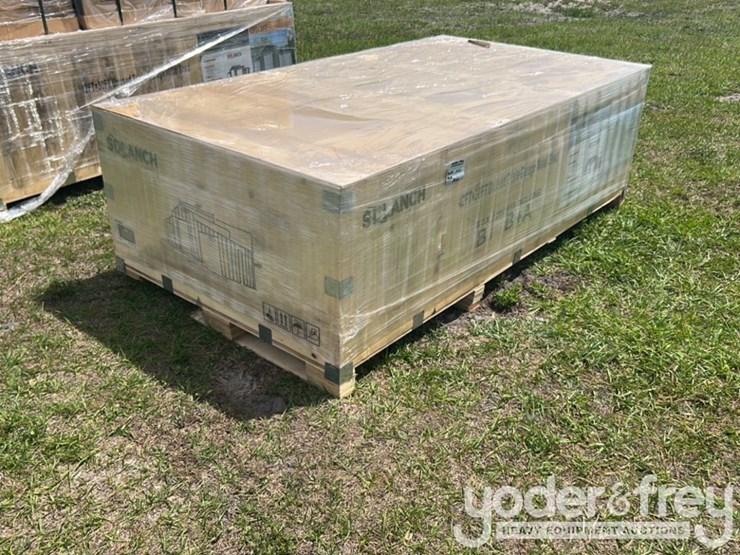 unused-ir-42'-x-30'-triple-garage-metal-shed-image-1