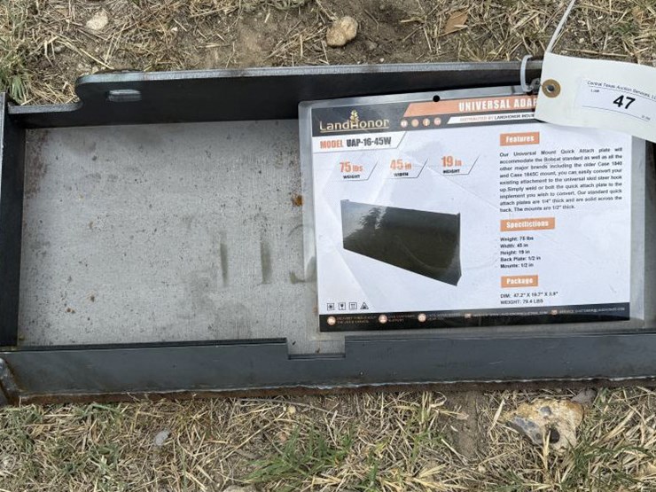 #47-•-mini-skid-steer-1/4"-plate-image-1