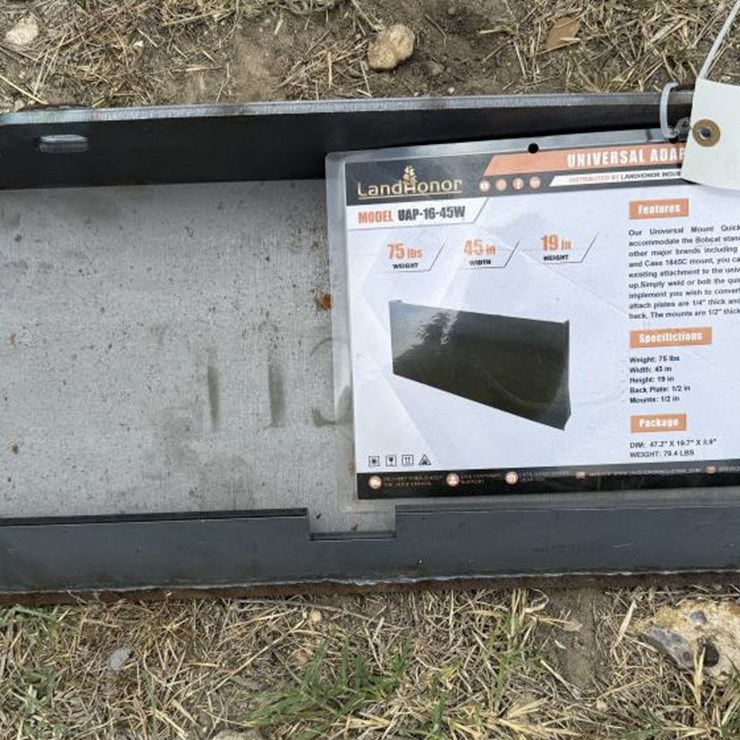 #47 • Mini Skid Steer 1/4" Plate